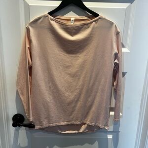 lululemon athletica Women's Long Sleeve Top - Light Pink